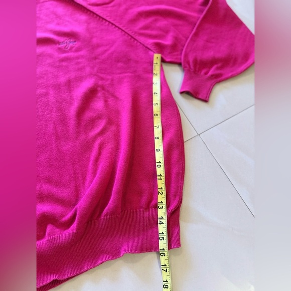 Mark Scot Collection La gorce  pink Round-Neck Sweater~ Large long sleeve - Picture 15 of 16